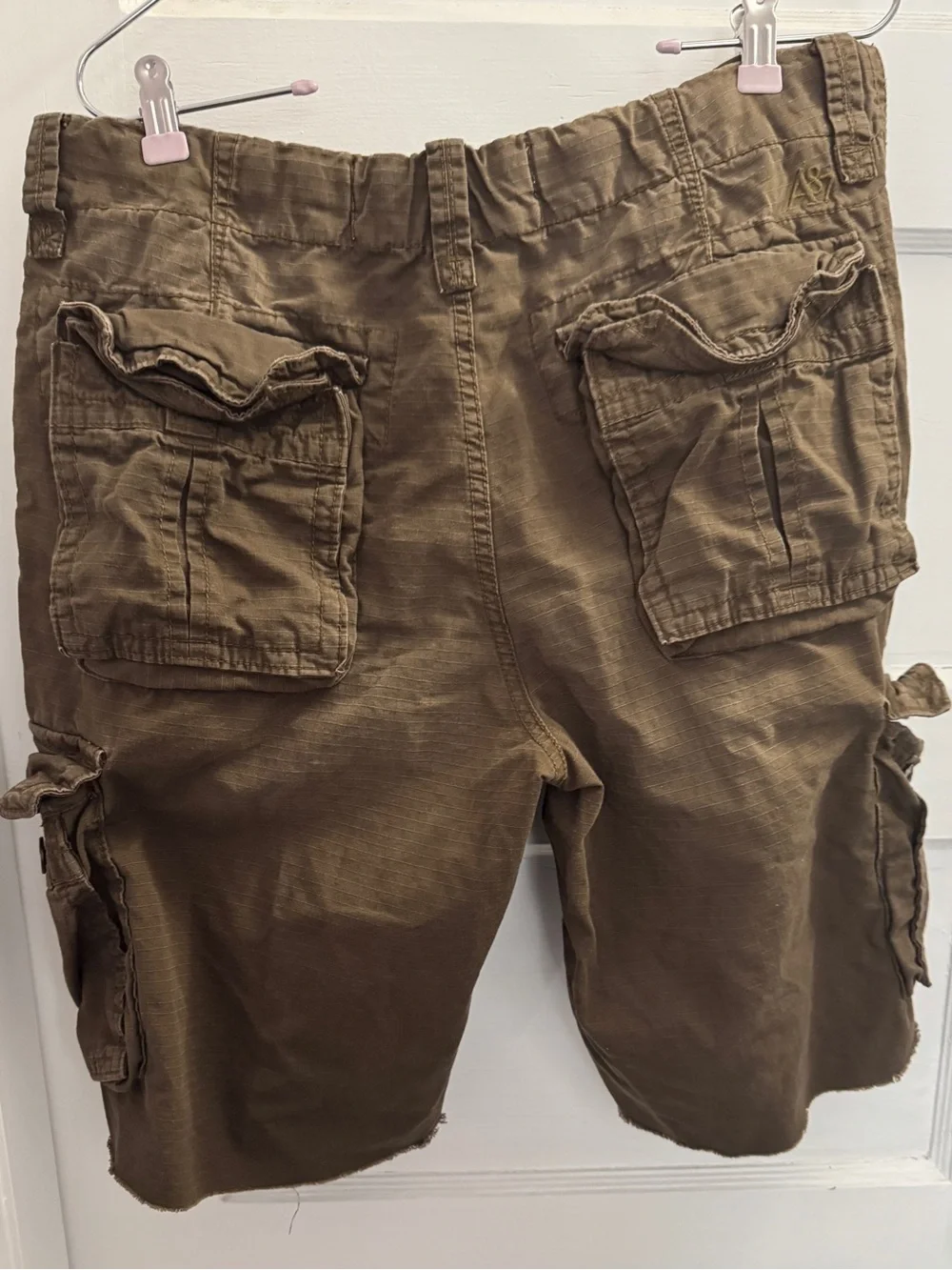 Aeropostale A87 Men’s Brown Ripstop Cargo Shorts NWOT